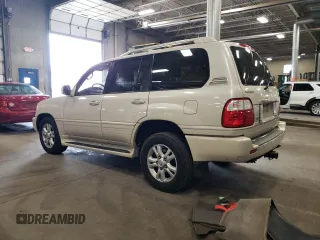2003 Lexus LX with VIN JTJHT00W833528660, listed as a Copart auction lot 55594575 with 192,206 mi miles and Clean Title. Bid and sale history available at carsss.com. Image 2.