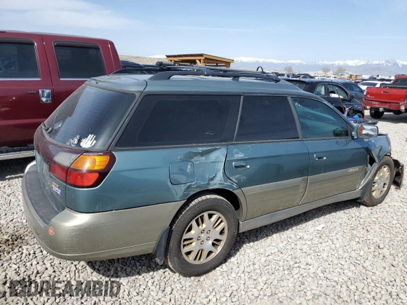 2001 Subaru Legacy Outback L.L. Bean with VIN 4S3BH806317663009, listed as a Copart auction lot 52252515 with 147,492 mi miles and Salvage title. Bid and sale history available at DreamBid. Image 3.