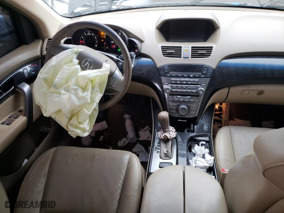 2009 Acura MDX Sport/Entertainment Pkg with VIN 2HNYD28849H505989, listed as a Copart auction lot 46950375 with 141,864 mi miles and Salvage Title. Bid and sale history available at carsss.com. Image 8.