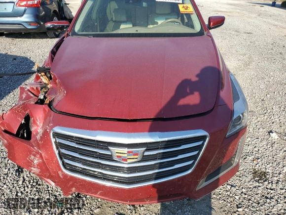 2016 Cadillac CTS Luxury Collection AWD with VIN 1G6AX5SS7G0126719, listed as a Copart auction lot 70611784 with Not Provided miles and Salvage Title. Bid and sale history available at DreamBid. Image 11.