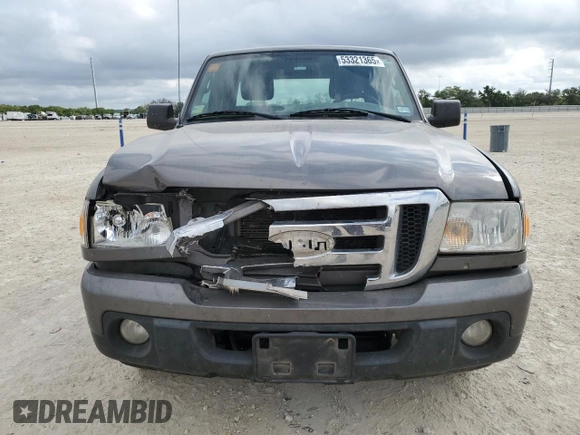 2011 Ford Ranger XL with VIN 1FTKR1EEXBPA57132, listed as a Copart auction lot 53321365 with 147,930 mi miles and Salvage title. Bid and sale history available at DreamBid. Image 5.