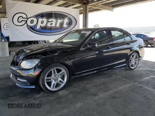 2011 Mercedes-Benz C 300 Sport with VIN WDDGF5EB5BR147472, listed as a Copart auction lot 55598365 with 115,443 mi miles and Salvage Title. Bid and sale history available at DreamBid. Image 1.