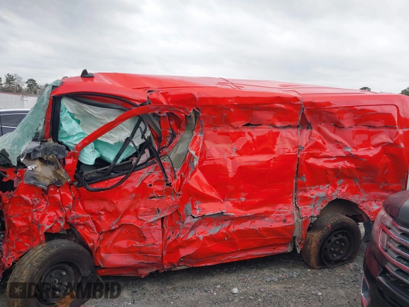 2023 Ford Transit Cargo with VIN 1FTYE1Y88PKB93260, listed as a IAAI auction lot 41404512 with Not Provided miles. Bid and sale history available at carsss.com. Image 14.