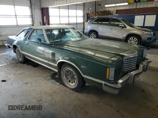 1977 Ford Thunderbird with VIN 7G87H168986, listed as a Copart auction lot 89014085 with 8,524 mi miles and Clean Title. Bid and sale history available at DreamBid. Image 4.