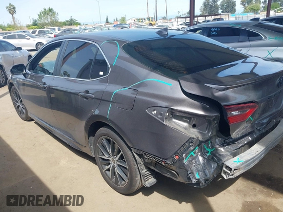 2022 Toyota Camry SE with VIN 4T1T11AK1NU672466, listed as a IAAI auction lot 41974554 with 41,291 mi miles and . Bid and sale history available at DreamBid. Image 3.