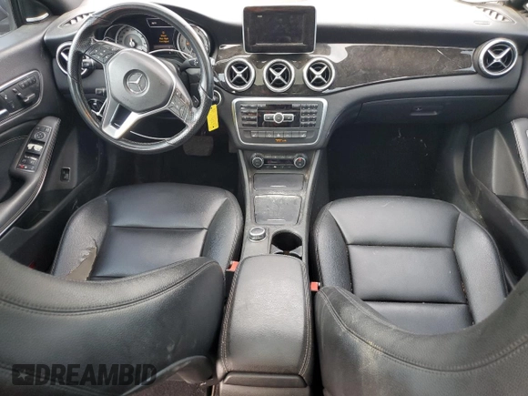 2014 Mercedes-Benz CLA 250 with VIN WDDSJ4GBXEN133966, listed as a Copart auction lot 59897715 with 100,509 mi miles and Salvage title. Bid and sale history available at DreamBid. Image 8.
