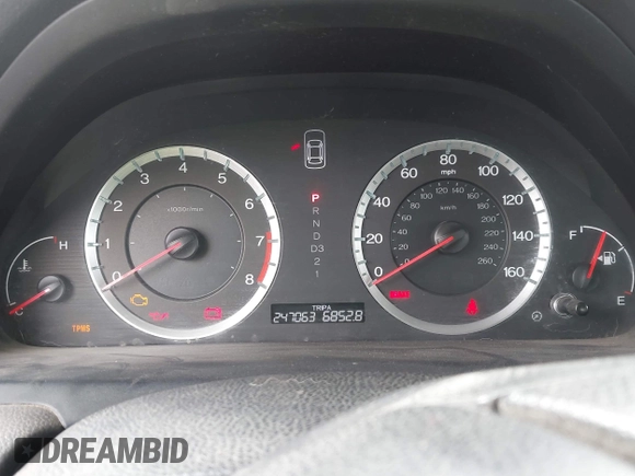 2008 Honda Accord LX z VIN 1HGCP26348A044953, wystawiony jako IAAI lot #41906529 z przebiegiem 247 063 mil mil oraz . Historia ofert i sprzedaży dostępna na DreamBid. Obrazek 7.