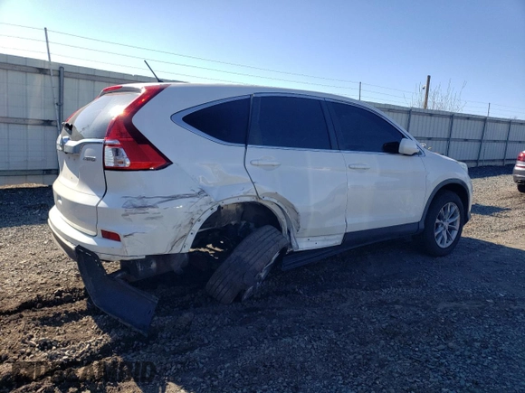 2016 Honda CR-V LX with VIN 5J6RM4H38GL005760, listed as a Copart auction lot 50411595 with 128,085 mi miles and Salvage Title. Bid and sale history available at carsss.com. Image 3.