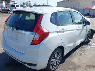 2018 Honda Fit EX-L with VIN 3HGGK5H90JM727180, listed as a IAAI auction lot 41610155 with 180,020 mi miles. Bid and sale history available at carsss.com. Image 4.