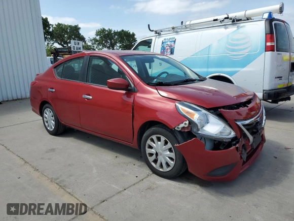 2015 Nissan Versa SV with VIN 3N1CN7APXFL838263, listed as a Copart auction lot 54609155 with 132,720 mi miles and Salvage Title. Bid and sale history available at carsss.com. Image 4.