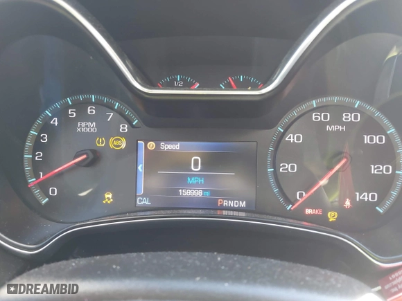 2014 Chevrolet Impala LTZ with VIN 1G1145SL1EU141133, listed as a IAAI auction lot 41698810 with 158,998 mi miles. Bid and sale history available at carsss.com. Image 7.