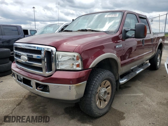 2006 Ford F-350 XL z VIN 1FTWW31516EC07819, wystawiony jako Copart lot #57713195 z przebiegiem 162 717 mil mil oraz Czysty tytuł • Clean title. Historia ofert i sprzedaży dostępna na DreamBid. Obrazek 1.