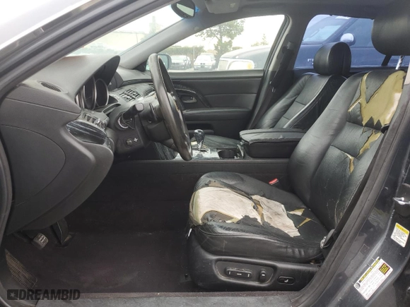 2005 Acura RL with VIN JH4KB16595C008713, listed as a Copart auction lot 82051764 with 339,585 mi miles and Salvage Title. Bid and sale history available at carsss.com. Image 7.