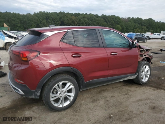 2023 Buick Encore GX Preferred with VIN KL4MMBS21PB014613, listed as a Copart auction lot 74275674 with 37,656 mi miles and Salvage Title. Bid and sale history available at carsss.com. Image 3.