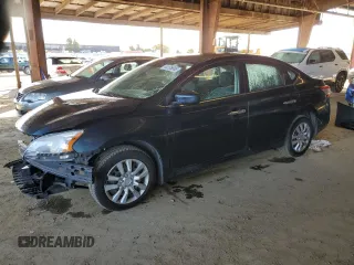 2014 Nissan Sentra SV with VIN 3N1AB7AP3EY327592, listed as a Copart auction lot 44135665 with 142,636 mi miles and Salvage Title. Bid and sale history available at DreamBid. Image 1.