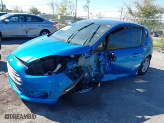 2017 Ford Fiesta SE with VIN 3FADP4EJ1HM121592, listed as a IAAI auction lot 41897292 with 153,108 mi miles. Bid and sale history available at carsss.com. Image 16.