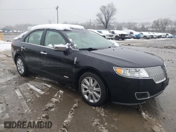 2012 Lincoln MKZ Hybrid with VIN 3LNDL2L38CR805805, listed as a Copart auction lot 44749285 with 135,500 mi miles and Salvage Title. Bid and sale history available at DreamBid. Image 4.