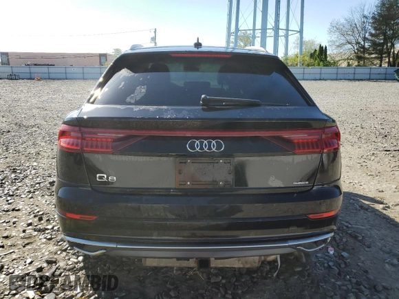 2019 Audi Q8 Premium z VIN WA1AVAF14KD017045, wystawiony jako Copart lot #54085185 z przebiegiem 78 342 mil mil oraz Szkoda całkowita • Salvage title. Historia ofert i sprzedaży dostępna na DreamBid. Obrazek 6.