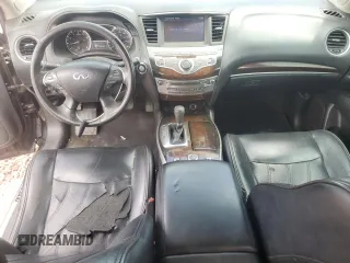 2014 Infiniti QX60 with VIN 5N1AL0MN8EC514830, listed as a Copart auction lot 53358405 with 201,527 mi miles and Salvage title. Bid and sale history available at DreamBid. Image 8.