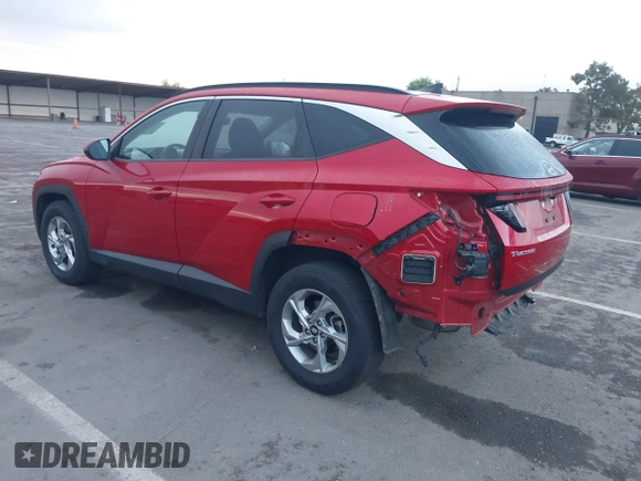 2022 Hyundai Tucson SEL z VIN 5NMJBCAE6NH036051, wystawiony jako IAAI lot #42257485 z przebiegiem 36 642 mil mil oraz . Historia ofert i sprzedaży dostępna na DreamBid. Obrazek 3.