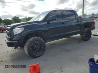 2017 Toyota Tundra SR5 with VIN 5TFDW5F10HX585632, listed as a Copart auction lot 64311885 with 139,826 mi miles and Salvage title. Bid and sale history available at DreamBid. Image 1.