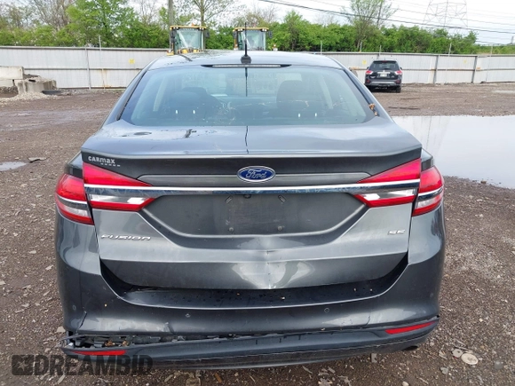 2017 Ford Fusion SE with VIN 3FA6P0H76HR411928, listed as a IAAI auction lot 42124817 with 88,184 mi miles and . Bid and sale history available at DreamBid. Image 16.