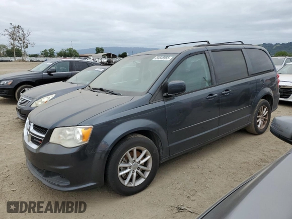 2014 Dodge Grand Caravan SXT with VIN 2C4RDGCG5ER267354, listed as a Copart auction lot 54548955 with 145,971 mi miles and Clean Title. Bid and sale history available at DreamBid. Image 1.