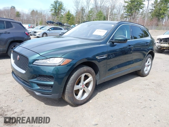 2017 Jaguar F-Pace 35t Prestige z VIN SADCK2BV4HA087827, wystawiony jako IAAI lot #41980338 z przebiegiem Nie podano mil oraz . Historia ofert i sprzedaży dostępna na DreamBid. Obrazek 17.