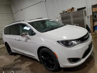 2017 Chrysler Pacifica Limited with VIN 2C4RC1GG7HR545007, listed as a Copart auction lot 47240595 with 108,141 mi miles and Clean Title. Bid and sale history available at carsss.com. Image 4.