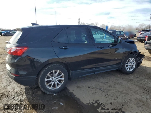 2019 Chevrolet Equinox LS z VIN 3GNAXHEV7KL320951, wystawiony jako Copart lot #50371635 z przebiegiem 78 849 mil mil oraz Czysty tytuł • Clean title. Historia ofert i sprzedaży dostępna na DreamBid. Obrazek 3.