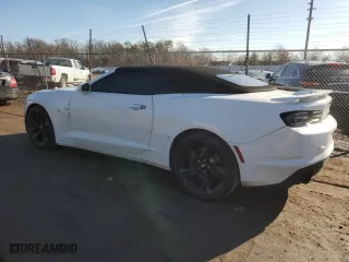 2019 Chevrolet Camaro 2SS with VIN 1G1FH3D71K0135690, listed as a Copart auction lot 43061115 with 85,780 mi miles and Salvage Title. Bid and sale history available at carsss.com. Image 2.
