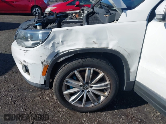 2013 Volkswagen Tiguan SE with VIN WVGBV7AX7DW511699, listed as a IAAI auction lot 41970908 with 164,758 mi miles and . Bid and sale history available at DreamBid. Image 6.