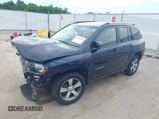 2017 Jeep Compass High Altitude with VIN 1C4NJDEB0HD113505, listed as a IAAI auction lot 42298302 with 91,409 mi miles and . Bid and sale history available at DreamBid. Image 17.