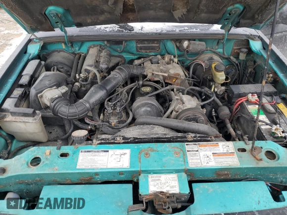 1993 Ford Ranger Splash with VIN 1FTCR10A2PPA68321, listed as a Copart auction lot 41696875 with 79,403 mi miles and Salvage title. Bid and sale history available at DreamBid. Image 11.
