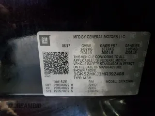 2017 GMC Yukon XL Denali with VIN 1GKS2HKJ1HR392408, listed as a Copart auction lot 50639845 with 193,455 mi miles and Clean Title. Bid and sale history available at carsss.com. Image 13.