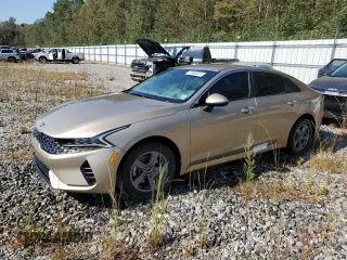 2021 Kia K5 LXS with VIN 5XXG14J21MG035251, listed as a Copart auction lot 73953014 with 57,526 mi miles and Salvage Title. Bid and sale history available at carsss.com. Image 1.