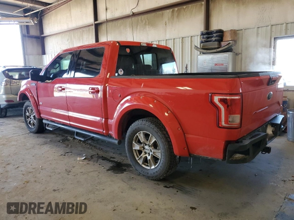 2015 Ford F-150 XL with VIN 1FTEW1CP0FFB78810, listed as a Copart auction lot 45676015 with 150,017 mi miles and Salvage Title. Bid and sale history available at carsss.com. Image 2.