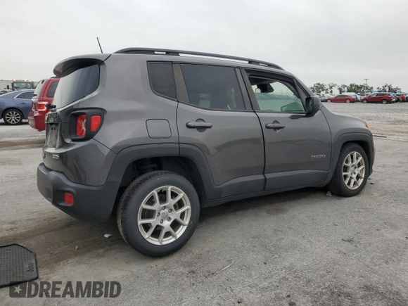2019 Jeep Renegade Latitude z VIN ZACNJABB7KPJ73628, wystawiony jako Copart lot #59419695 z przebiegiem 61 126 mil mil oraz Szkoda całkowita • Salvage title. Historia ofert i sprzedaży dostępna na DreamBid. Obrazek 3.
