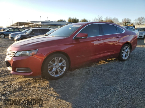 2015 Chevrolet Impala LT with VIN 2G1115SLXF9234773, listed as a Copart auction lot 44073235 with 132,546 mi miles and Salvage title. Bid and sale history available at DreamBid. Image 1.