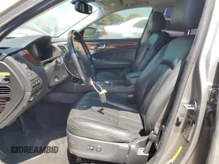 2012 Hyundai Equus Signature с VIN KMHGH4JH1CU049316, выставлен на аукционе Copart как лот 61218825 с пробегом 80 331 миль миль и Чистый • Clean title. История ставок и продаж доступна на DreamBid. Изображение 9.