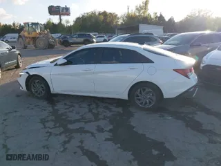 2024 Hyundai Elantra SEL with VIN KMHLM4DGXRU716972, listed as a IAAI auction lot 40711348 with 26,579 mi miles. Bid and sale history available at carsss.com. Image 14.