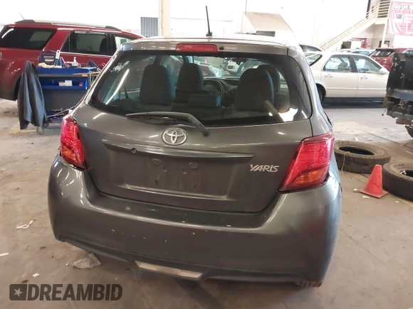 2015 Toyota Yaris L with VIN VNKKTUD36FA049550, listed as a IAAI auction lot 41671226 with 129,540 mi miles. Bid and sale history available at carsss.com. Image 16.