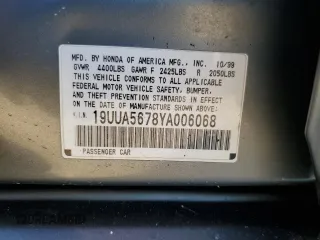 2000 Acura TL with VIN 19UUA5678YA006068, listed as a Copart auction lot 74039884 with 0 mi miles and Non Repairable. Bid and sale history available at carsss.com. Image 13.