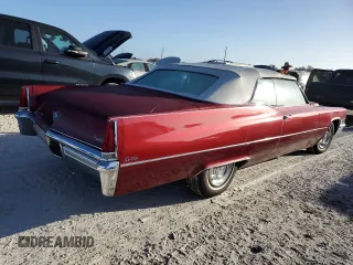 1969 Cadillac DeVille z VIN F9206444, wystawiony jako Copart lot #77397244 z przebiegiem 5 217 mil mil oraz Szkoda całkowita • Salvage title. Historia ofert i sprzedaży dostępna na DreamBid. Obrazek 3.