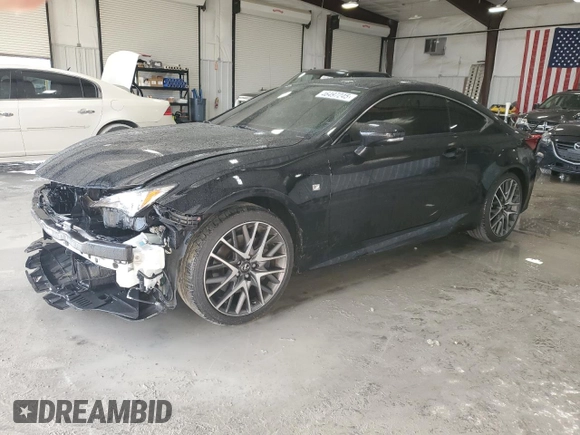 2016 Lexus RC 350 F Sport z VIN JTHSE5BC8G5006431, wystawiony jako Copart lot #46497245 z przebiegiem 95 831 mil mil oraz Szkoda całkowita • Salvage title. Historia ofert i sprzedaży dostępna na DreamBid. Obrazek 1.