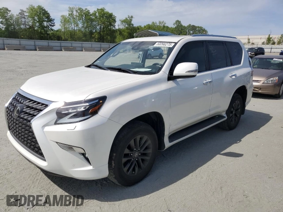 2023 Lexus GX 460 Premium with VIN JTJAM7BX9P5354458, listed as a Copart auction lot 53266275 with 28,353 mi miles and Salvage title. Bid and sale history available at DreamBid. Image 1.