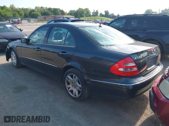 2003 Mercedes-Benz E 500 with VIN WDBUF70JX3A134108, listed as a IAAI auction lot 42123309 with 274,545 mi miles and . Bid and sale history available at DreamBid. Image 3.