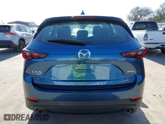 2023 Mazda CX-5 2.5 S with VIN JM3KFBAM4P0281628, listed as a IAAI auction lot 41724158 with 6,013 mi miles. Bid and sale history available at carsss.com. Image 17.