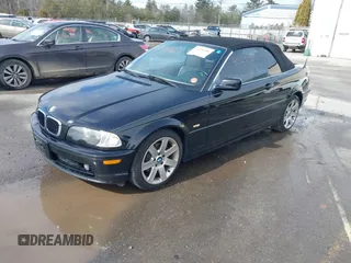 2002 BMW 3 Series 325Ci with VIN WBABS334X2JY59805, listed as a IAAI auction lot 41329486 with 163,893 mi miles and . Bid and sale history available at DreamBid. Image 2.