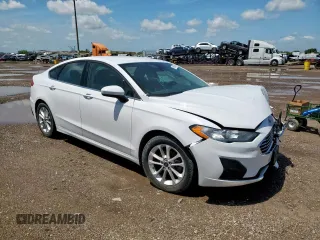 2020 Ford Fusion SE with VIN 3FA6P0HD6LR168572, listed as a Copart auction lot 61063815 with Not provided miles and Clean title. Bid and sale history available at DreamBid. Image 4.